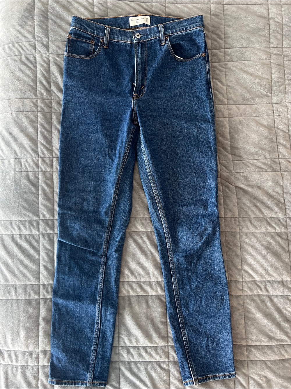 Abercrombie & Fitch Dark Indigo Skinny Jeans